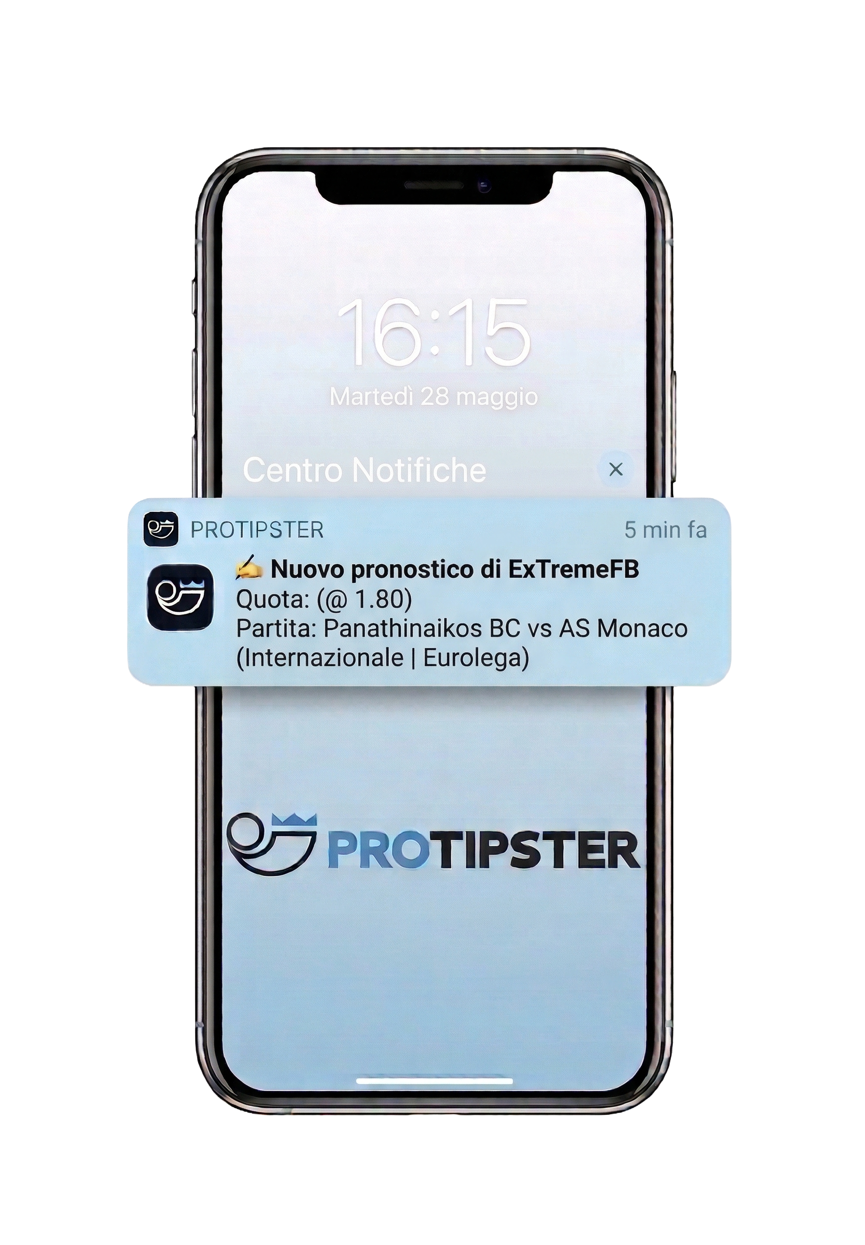 Notifiche push dei tipster